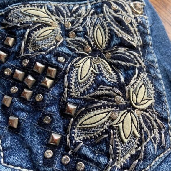 Miss Me Womens jeans size 27 bootcut - Picture 4 of 9